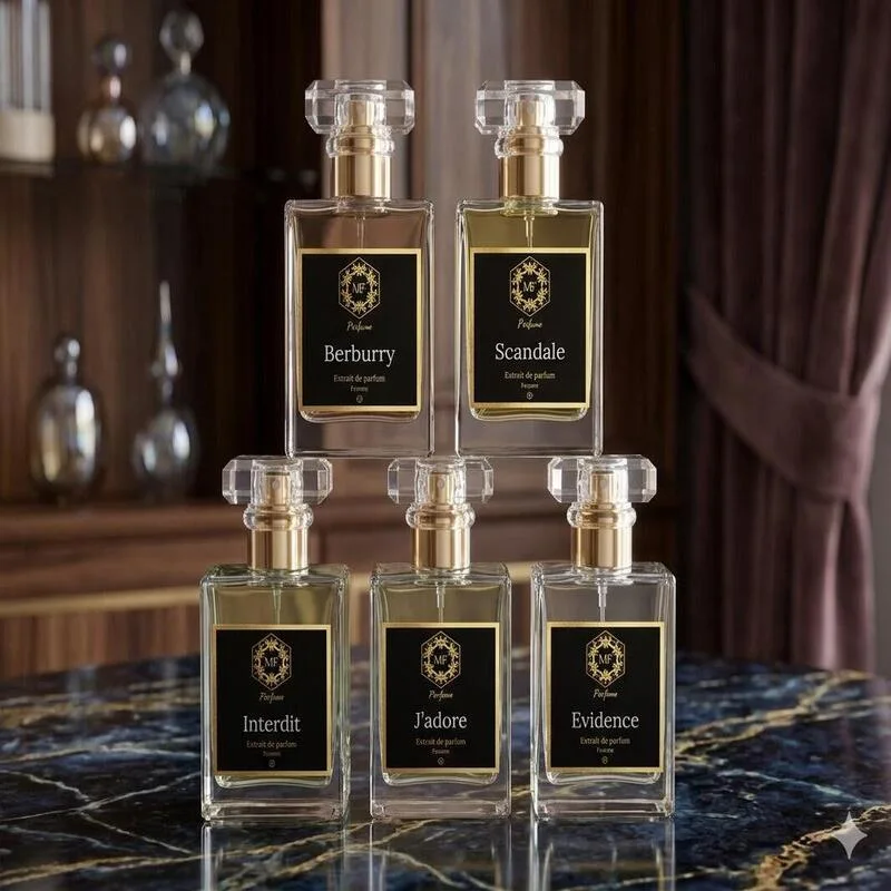 Pack 5 parfum 30 ml