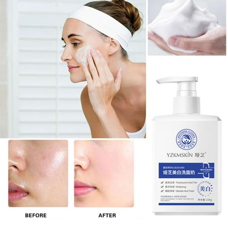 • غسول الوجه الكوري للتنظيف والتبييض 220جم