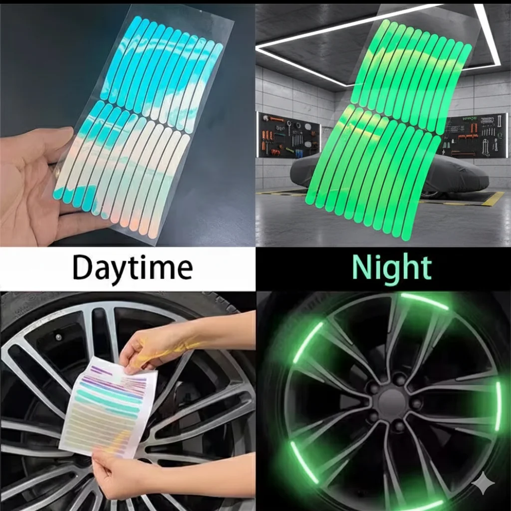 Autocollant Reflechissant