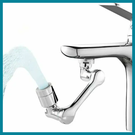 Bras robinet robotique pivotant à 1080°