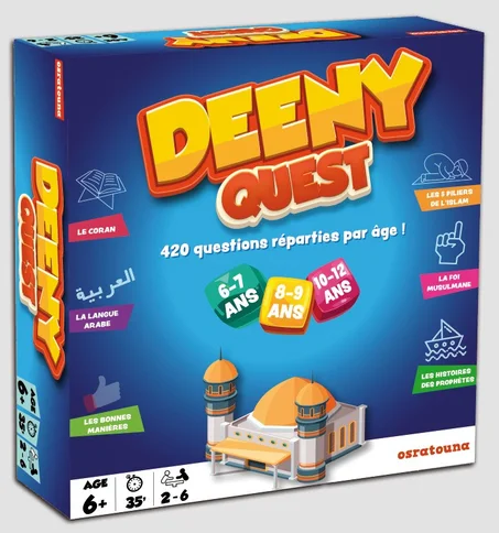 DEENY QUEST 420 questions réparties par âge! Osratouna