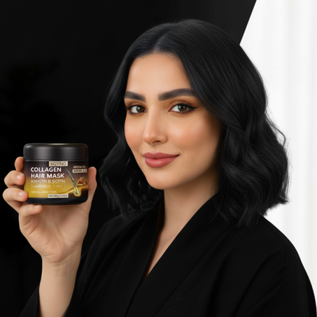 قناع الشعر بالأرغان