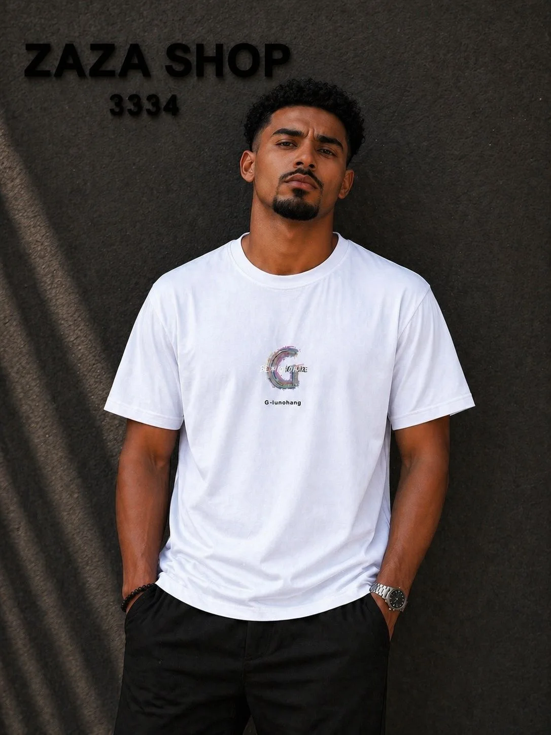 T-shirt Premium Graphic G Back Print