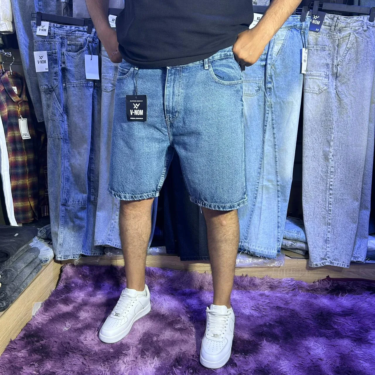 Short Jeans Classic Summer Fit