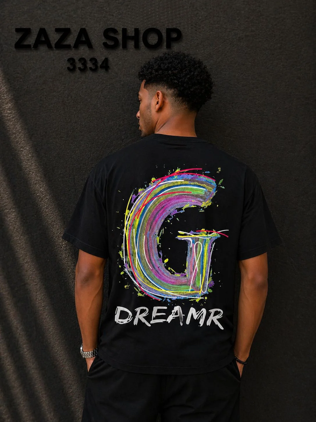 T-shirt Premium Graphic G Back Print