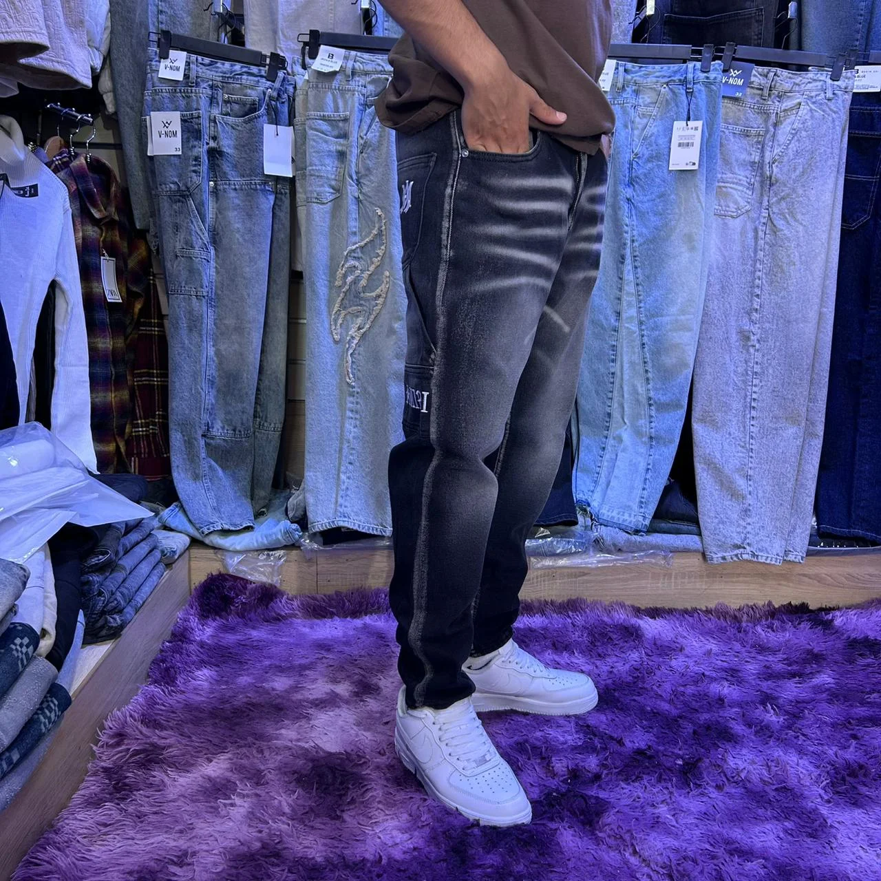 Jeans Premium Washed Street Fit