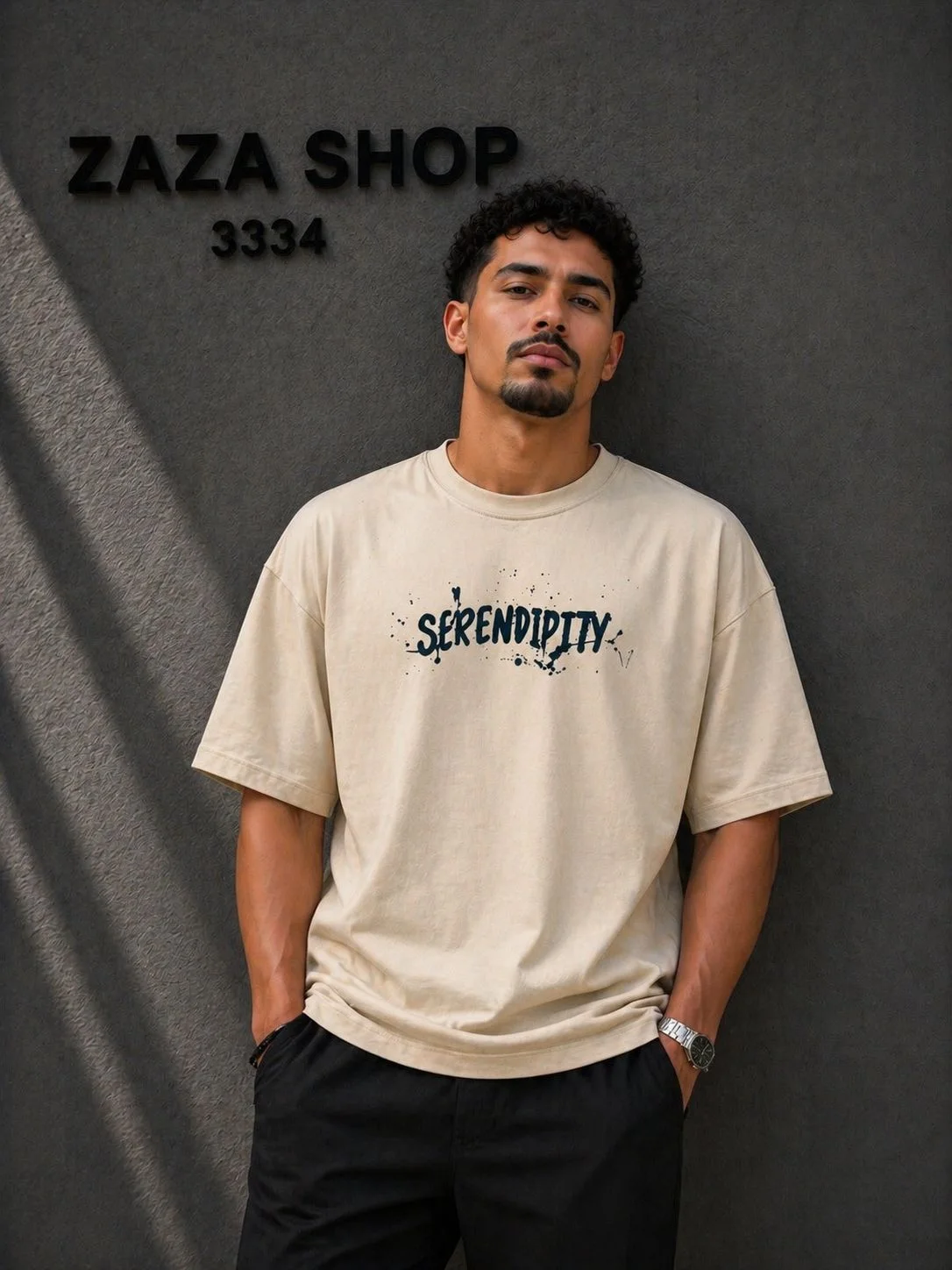 T-shirt Premium Serendipity Back Print