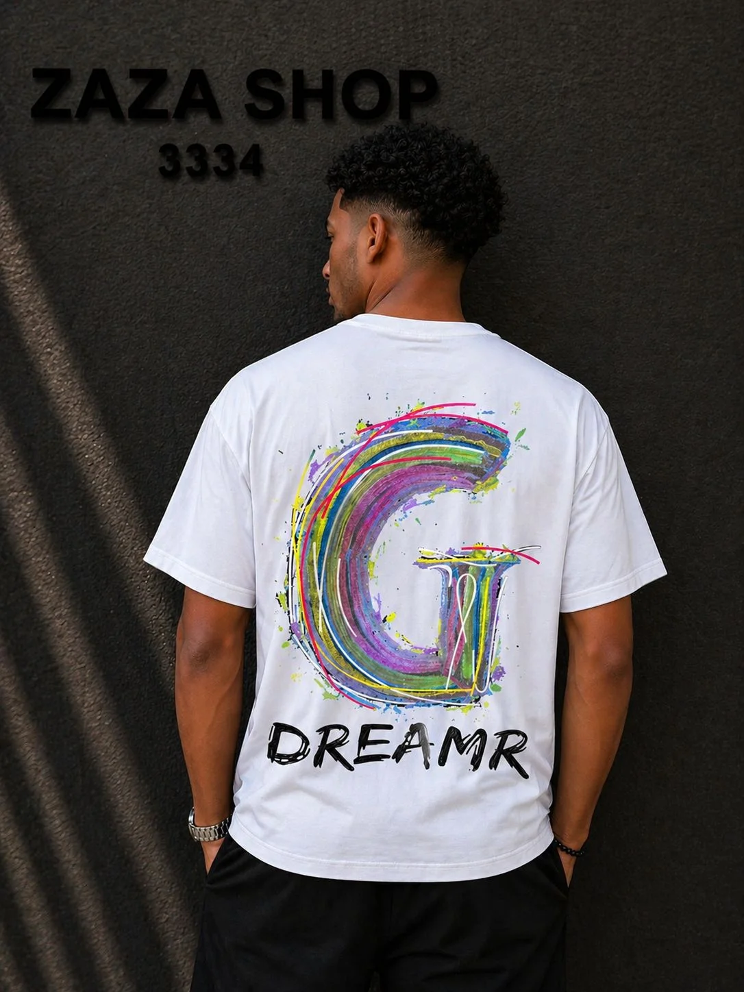 T-shirt Premium Graphic G Back Print