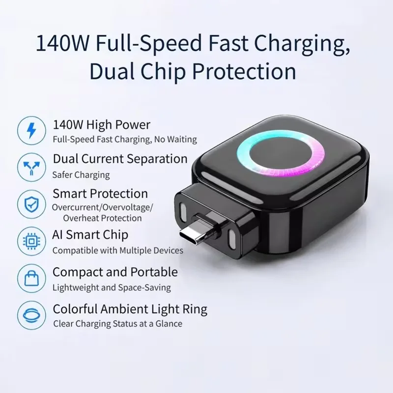 140W Type-C New  Full Charge Separator