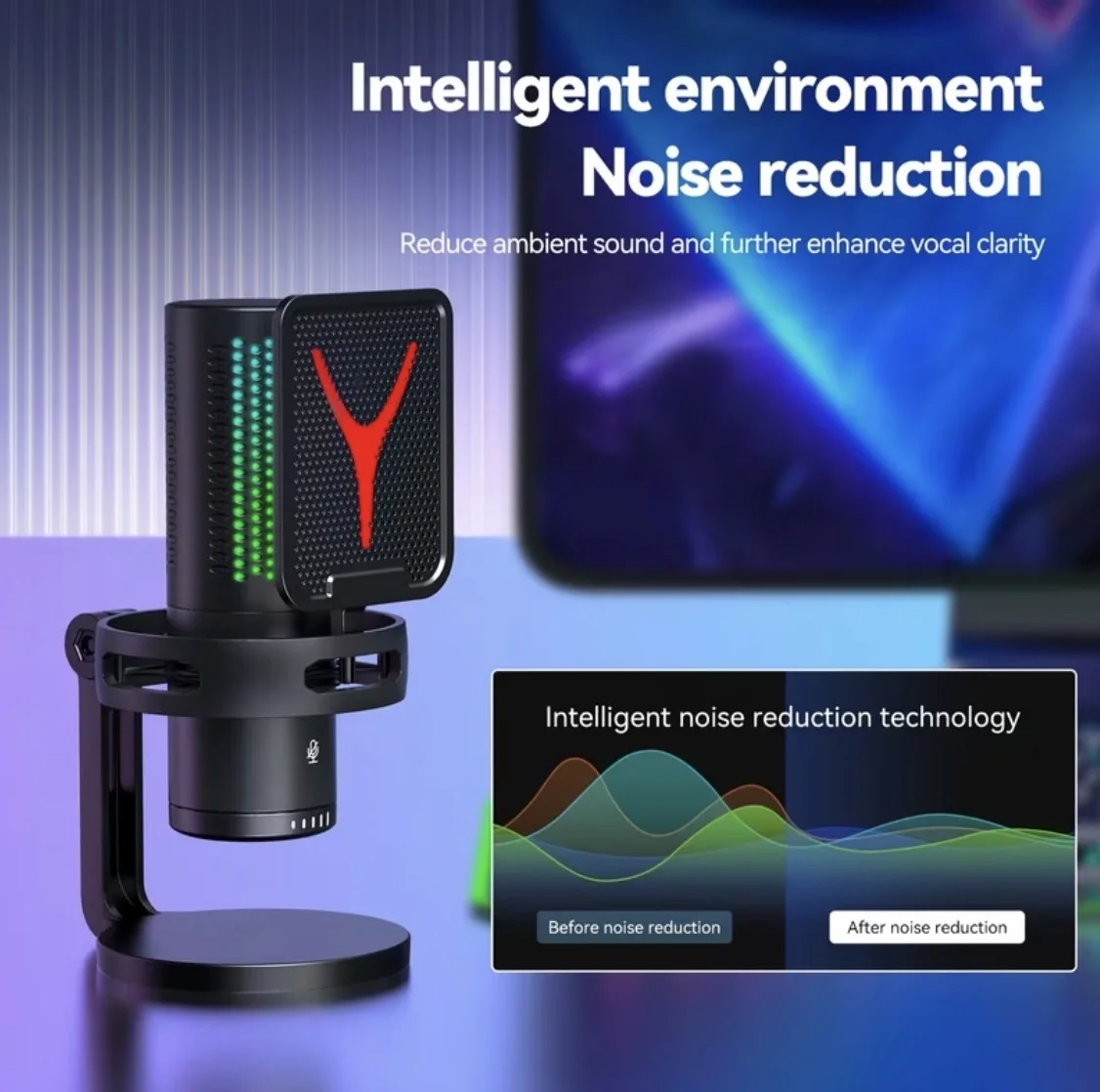 Professional C Type  USB Microphone
