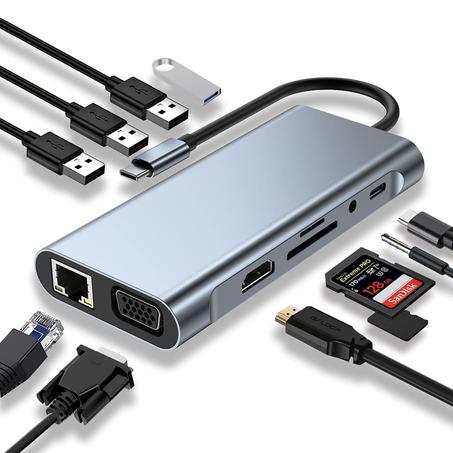 Adaptateur USB C 11 en 1