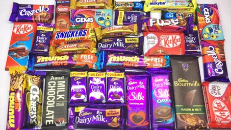 أنواع الشكلاطة