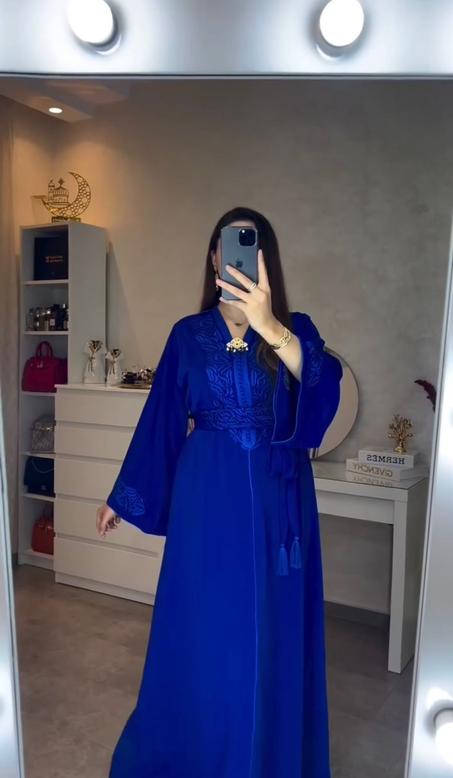 قفطان هماوي بالطرز رباطي