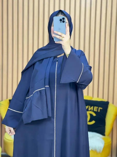 عباية مع الشال