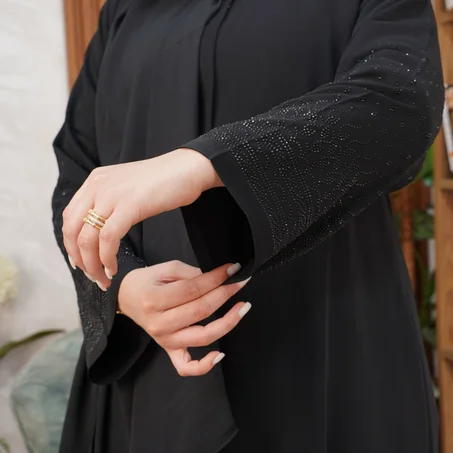 عباية إماراتية ستراس بالفولار