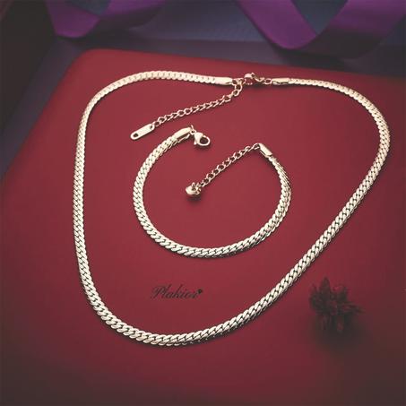 Ensemble collier et gourmette radcox