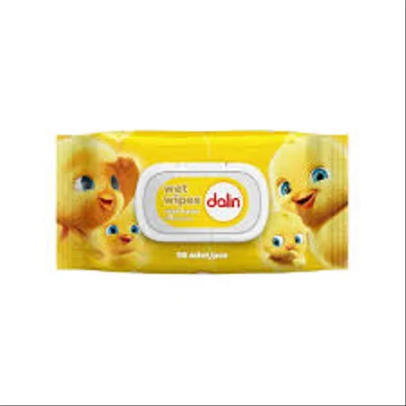Dalin Care Wet Wipes, 56 pieces with 0% alcohol, specially developed for baby's delicate skin.