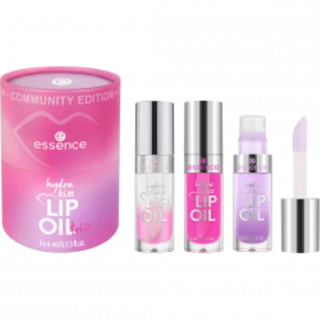 hydra kiss LIP OIL trio huiles à lèvres