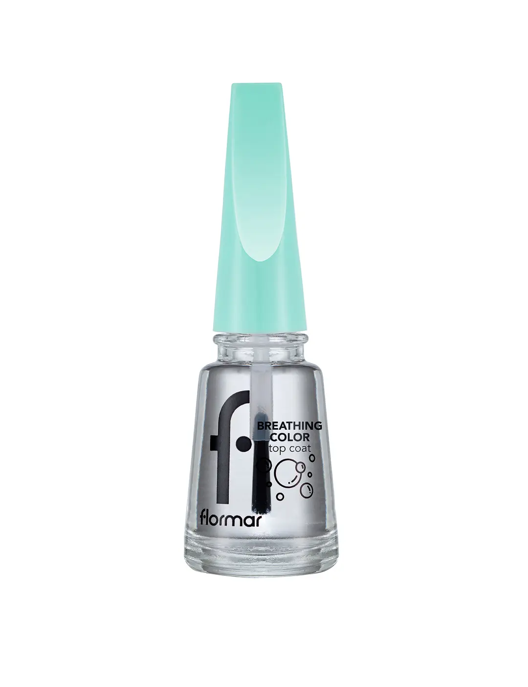 Breathing color gel top coat