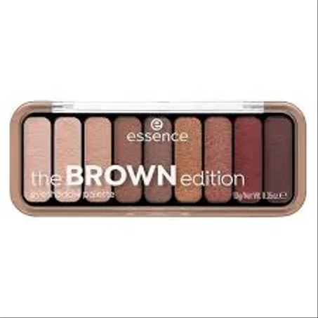 the BROWN edition palette fard à paupières