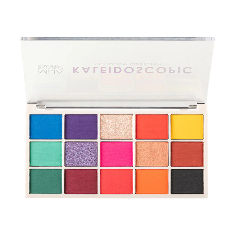 MUA 15 SHADE EYESHADOW PALETTE – KALEIDOSCOPIC