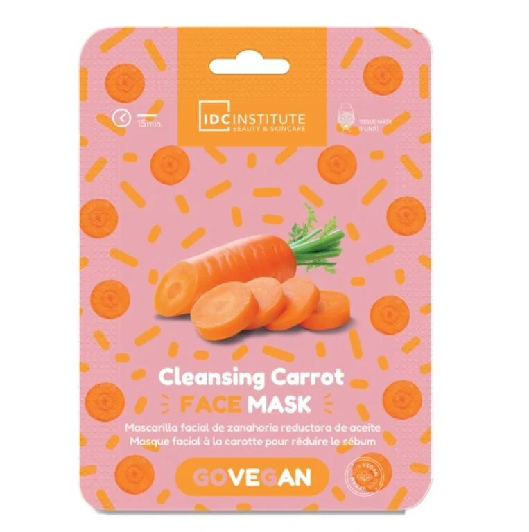 GO VEGAN FACE MASK CARROT 85105