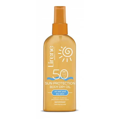 Lirene Dermoprogram Huile Solaire Corporelle sèche , Protection SPF 50 Lirene