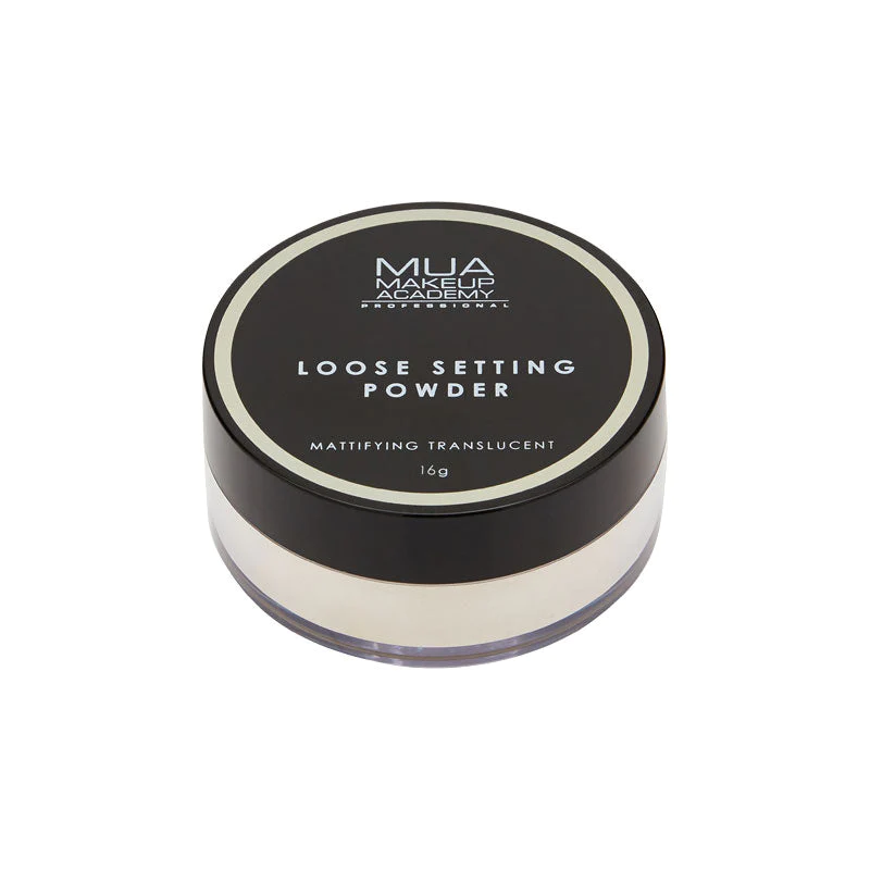 MUA PROFESSIONAL LOOSE SETTING POWDER – MATTIFYING TRANSLUCENT
