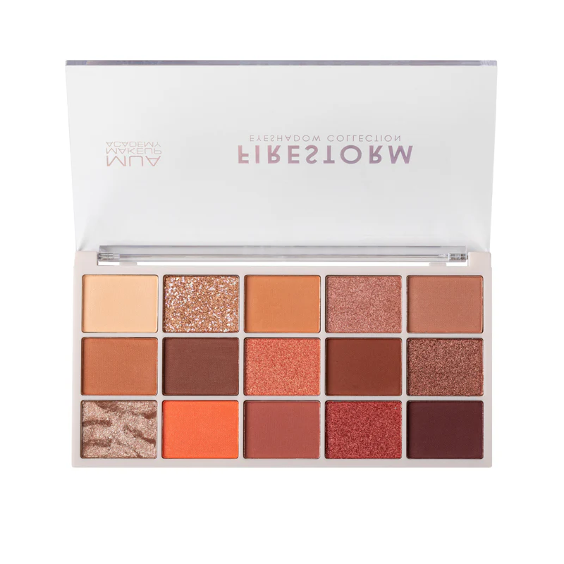 MUA 15 SHADE EYESHADOW PALETTE – FIRESTORM
