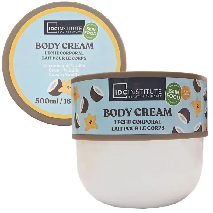 IDC INSTITUTE BODY CREAM COCO ET VANILLE 500 ML REF 44111C