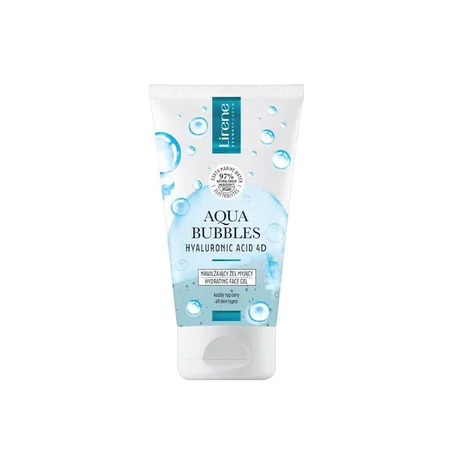Lirene Dermoprogram GEL NETTOYANT AQUA BUBBLES ACIDE HYALURONIQUE LIRENE  150 ml