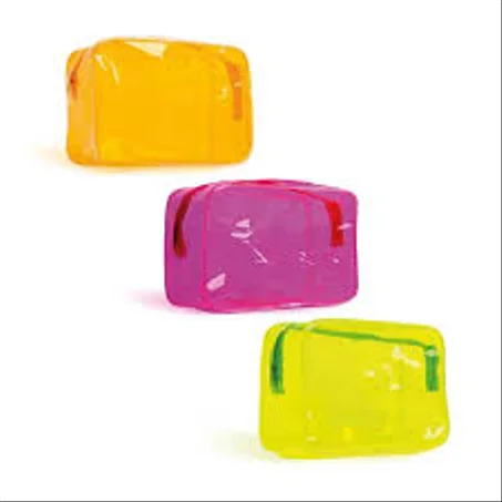 NEON TRANSPARENT BAG 15x20x11 80095