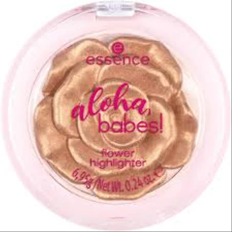 aloha, babes! flower highlighter illuminateur