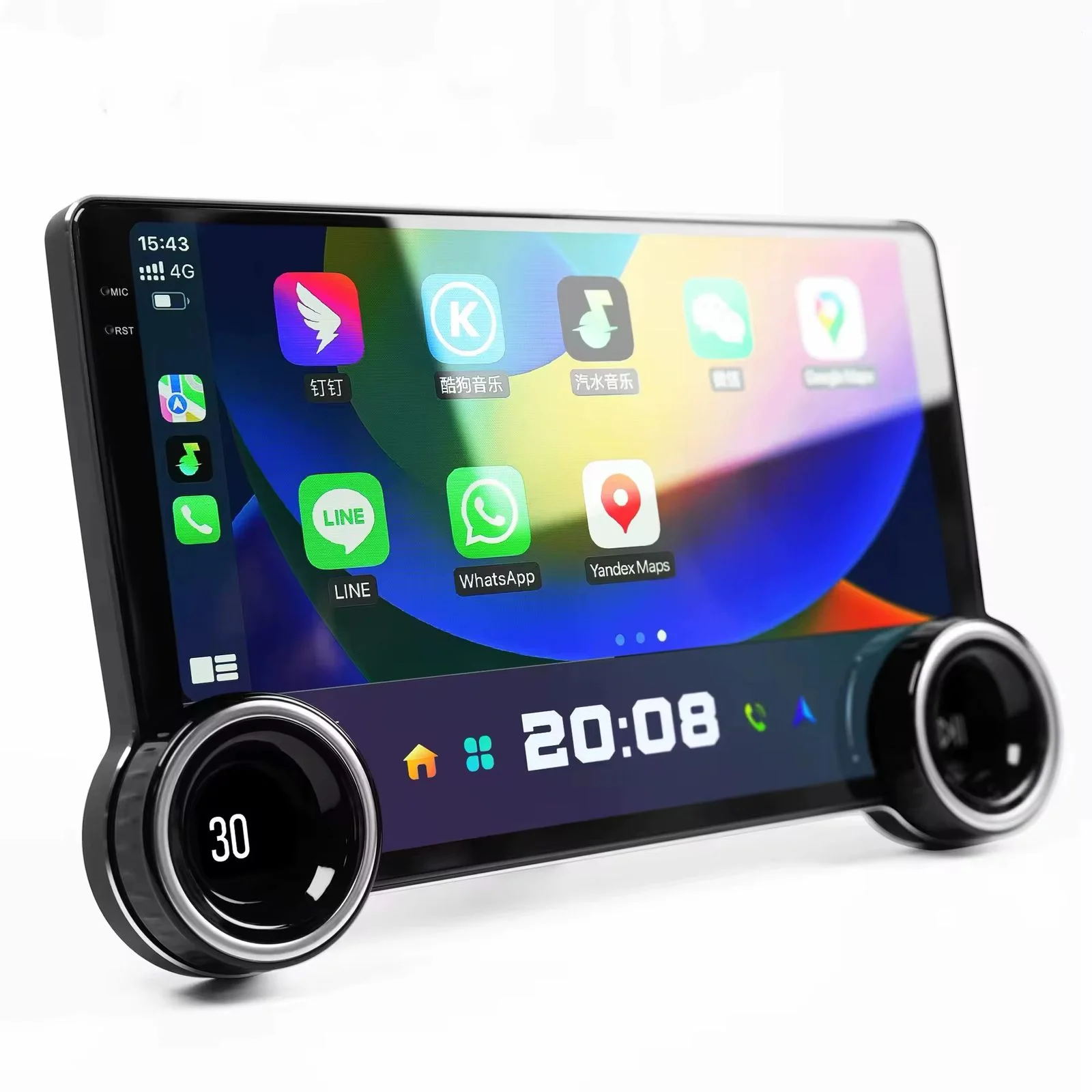 شاشة أندرويد للسيارة – GPS، بلوتوث وكاميرا الرجوع