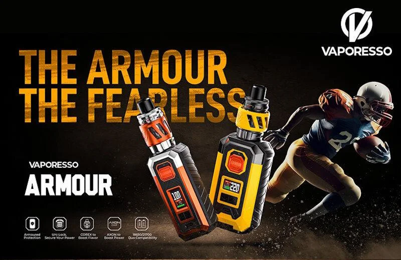 Number One | Box Vaporesso Armour Max Tunisie - Box 220W Durable & Robuste  2024