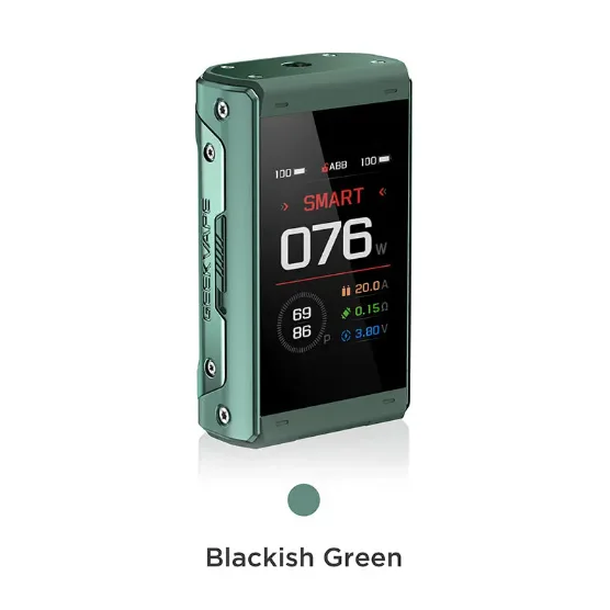 geek vape ecran tactile GEEKVAPE T200 - Aegis Touch Box Mod 200W TFT Écran Tactile + 5.5ML GEEKVAPE  Z Sub Ohm Réservoir E-Cigarette Vaporisateur main image 1