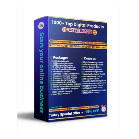 +15M Digital Products PLR Bundle