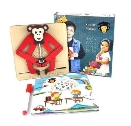 لعبة القرد الذكي لتعلم جدول الضرب