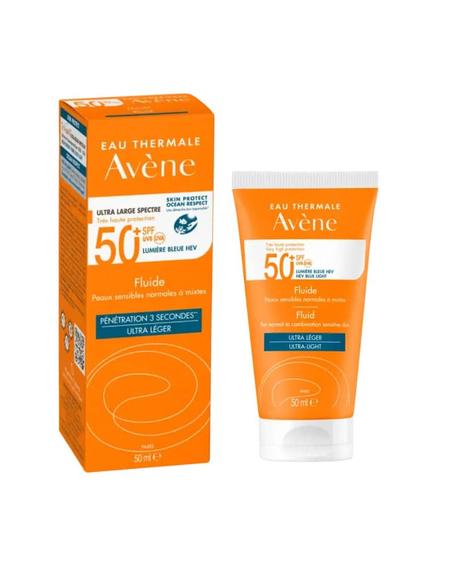 واقي الشمس من علامة 50ml spf 50+ Avéne