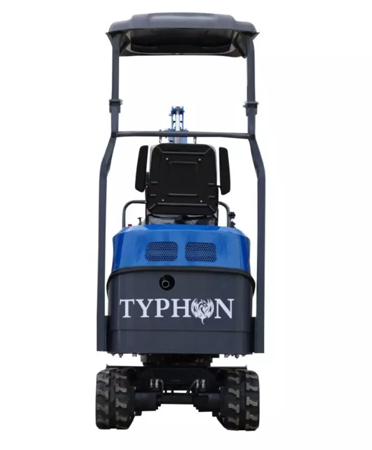 TERROR XI Mini Excavator Digger 13.5hp Gas B&S EPA Engine with 14 Attachments