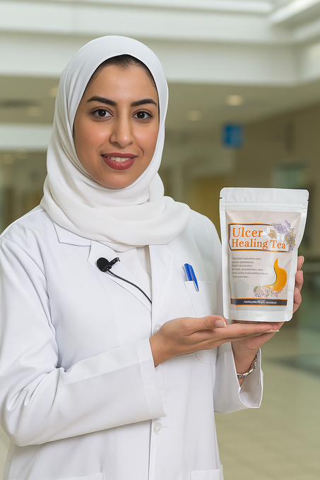 شاي الأعشاب لعلاج قرحة المعدة