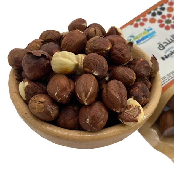 Noisettes Semi-grillées sans sel 100% Pure et Naturelle