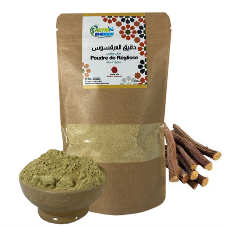 99-Poudre de Réglisse 100% Pure et Naturelle