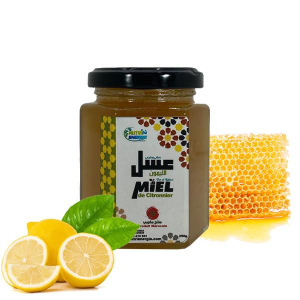 Miel de Citronnier 100 % Pure et Naturelle عسل الليمون 100٪ حرة وطبيعية