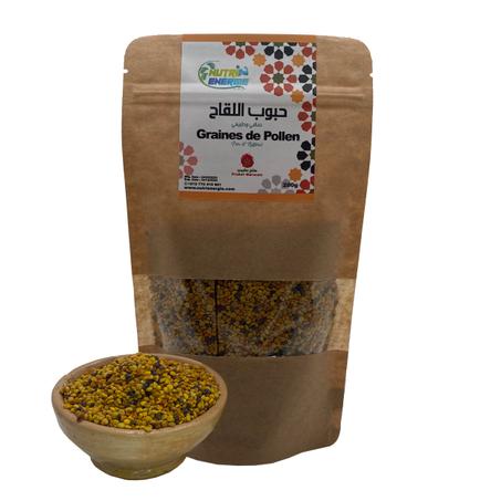 200g Graines de Pollen d'abeilles 100 % Pure et Naturelle