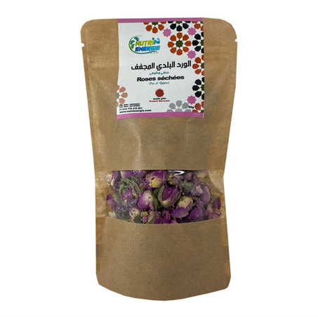 5-Boutons De Fleurs de Rose Séchées 100% Pure et Naturelle