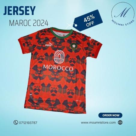 Jersey Morocco Suit 2024 haute qualité