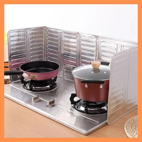 Plaque aluminium de cuisine anti-éclaboussures de graisse(pack de 2)