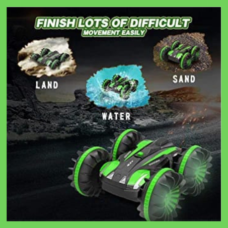 Voiture télécomandée amphibie waterproof