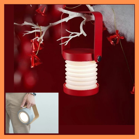 Veilleuse portable tactile pliable